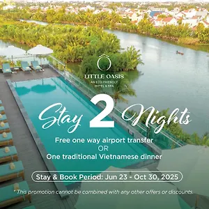 Hotel Little Oasis - An Eco Friendly &, Hoi An